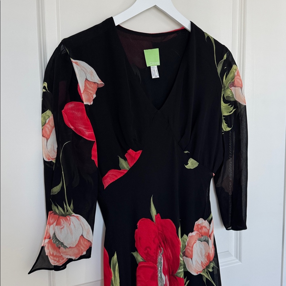 Vintage Citrine Dress